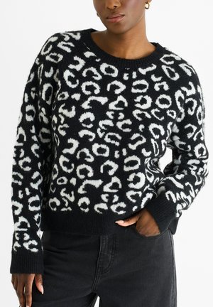 ANIMAL PATTERN - Jumper - schwarz
