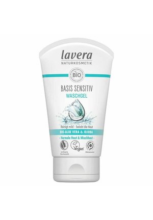Lavera LAVERA GESICHTSREINIGUNG BASIS SENSITIV WASCHGEL - Reinigungsgel - weiß