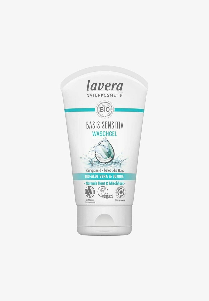 Lavera - LAVERA GESICHTSREINIGUNG BASIS SENSITIV WASCHGEL - Reinigungsgel - weiß, Vergrößern