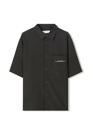 Bershka Camicia - black