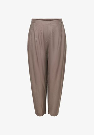 ONLY Carmakoma, TROUSERS CARJOANNA REGULAR FIT TROUSERS - Broek - walnut