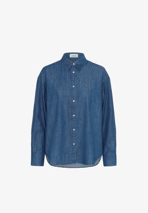Soaked in Luxury, SLCHAMY REGULAR - Overhemdblouse - medium blue denim