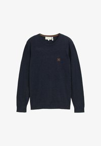 Niet geselecteerd, knitted navy melange