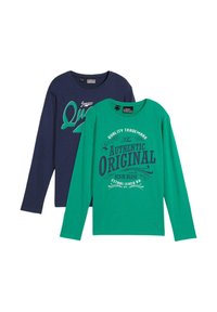 bonprix 2ER PACK - Maglietta a manica lunga - blue