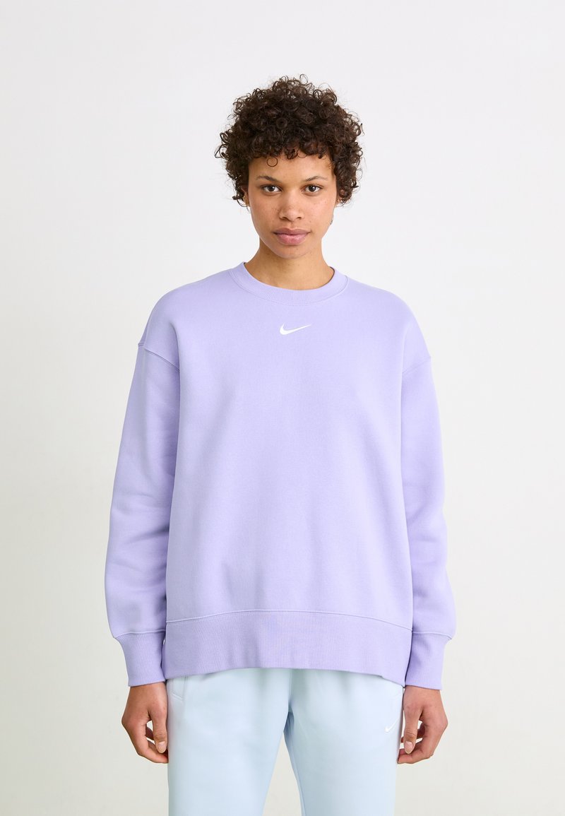 Nike Sportswear - LONG CREW - Sweatshirt - lilac ice/sail, Agrandir