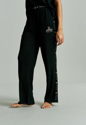 WIDE JOGGERS  - REGULAR FIT - Treningo apatinė dalis - black