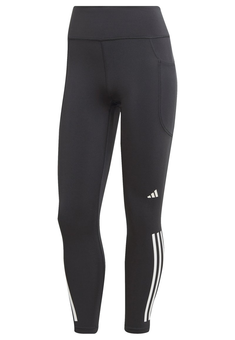 adidas Performance DAILYRUN 3S 7/8 - Leggings - black/negro - Zalando.es
