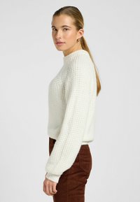 Lee LONG SLEEVE - Stickad tröja - ecru