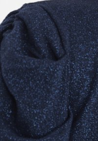 ICHI Stickad tröja - dark blue