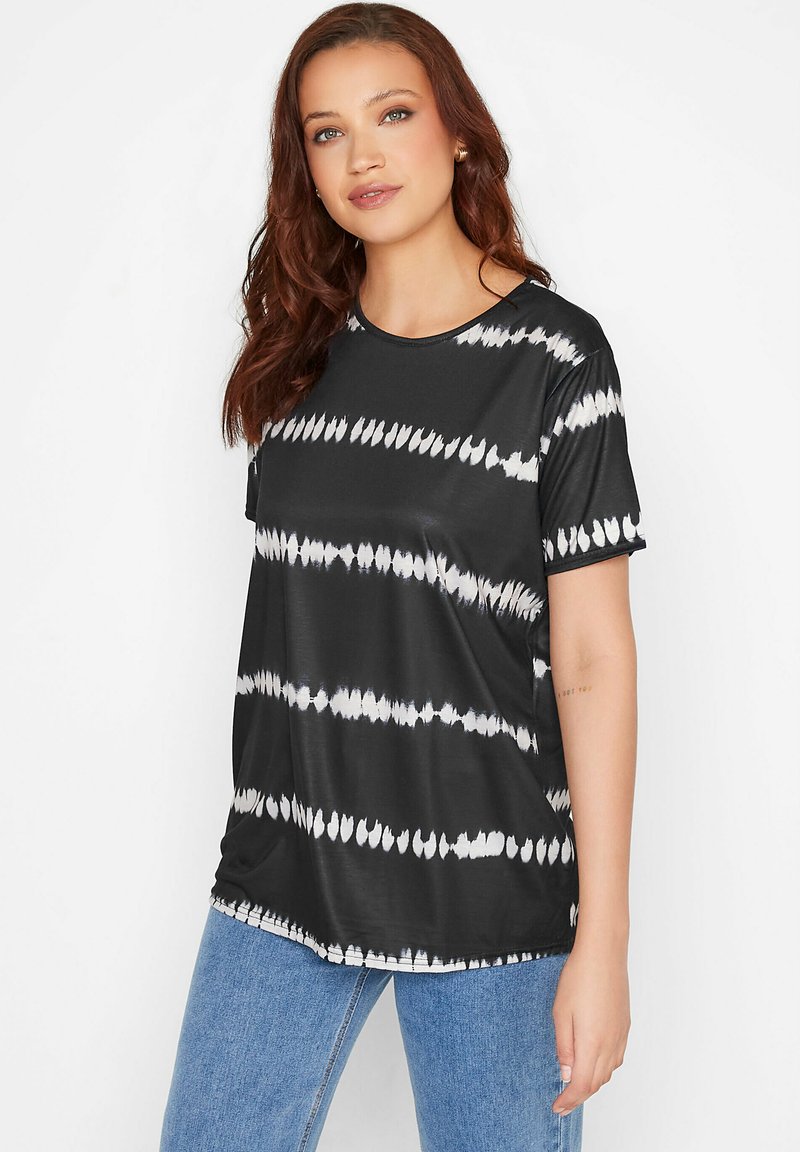 Sally Ss Tie Shirt Black