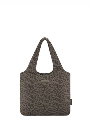 SKARA CLOUD SHOPPER - Handtasche - leo dark brown