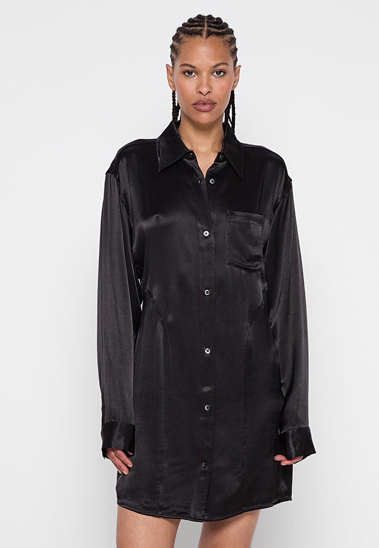 Han Kjøbenhavn Blousejurk zwart Han Kjøbenhavn Blousejurk zwart