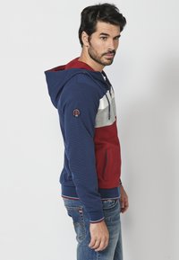 Koroshi Zip-up sweatshirt - navy