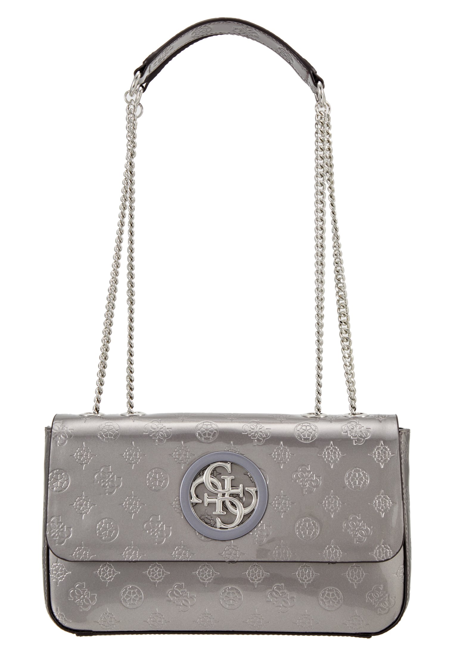Guess OPEN ROAD CNVRTBLE XBODY FLAP Håndveske pewter Guess OPEN ROAD XBODY FLAP Håndveske white Zalando.no