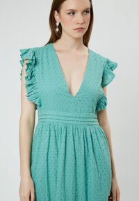 INFLUENCER SANGALLO  - Freizeitkleid - aqua
