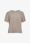 VIPLISA O NECK - Blouse - simply taupe