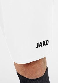 JAKO 2ER-SET ELASTISCHER BUND KORDELZUG - Sports shorts - weiß