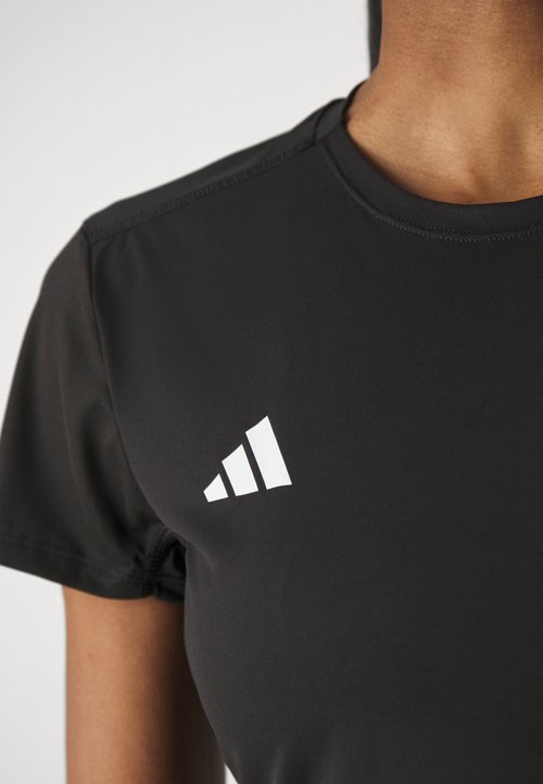 adidas Adizero Essentials Running T-shirt Asia Sizing 'Black' (Women's) — foto 6