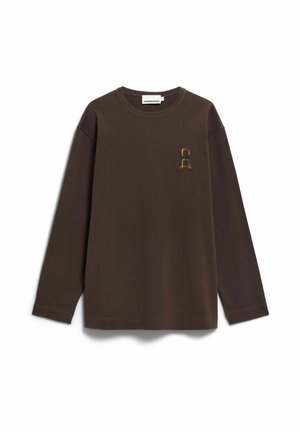 ARMEDANGELS, MAARKOS Å LOGO - Langarmshirt - claystone