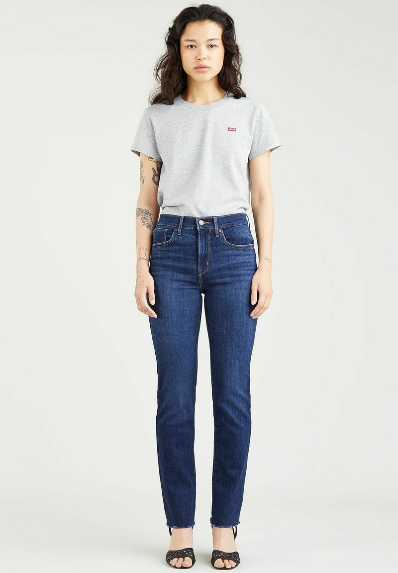Damen Kleider | Levi's® CHELSEA HOUR Jeans Straight Leg darkindigo/dunkelblau - SC08871 Damen Kleider | Levi's® CHELSEA HOUR Jeans Straight Leg darkindigo/dunkelblau - SC08871