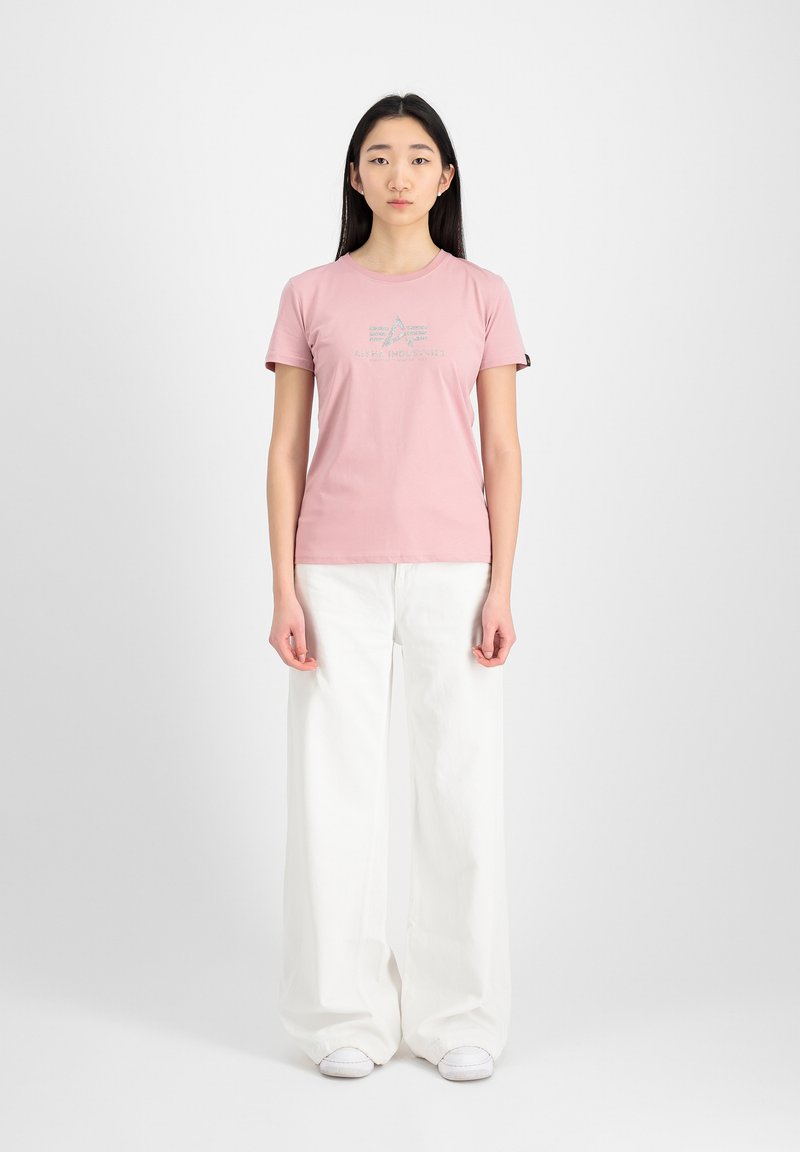 alpha industries T-shirt print roze alpha industries T-shirt print roze