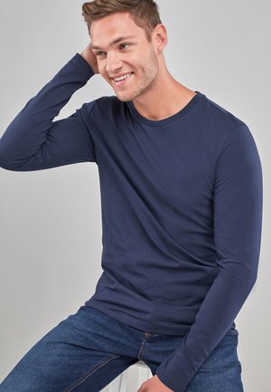 LONG SLEEVE CREW NECK - Majica z dolgimi rokavi - dark blue