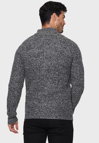 Threadbare GALLAGHER - Strickjacke - charcoal twist