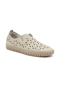 Frau Shoes PERFORATED - Scarpe senza lacci - white