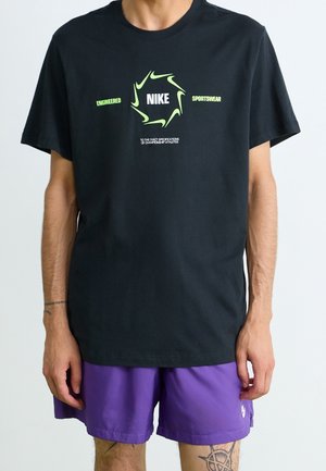Nike Sportswear, T-shirt imprimé - black