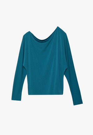 Anna Field, Pikkade varrukatega topp - dark green