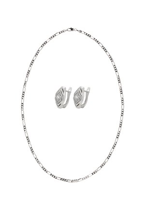 SET - Øreringe - silver-coloured