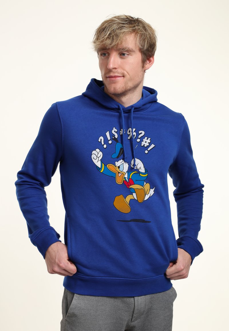 Disney MICKEY CLASSIC DONALD JUMP - Jersey con capucha - royal blue