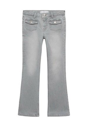 Kavbojke na trapez - gris denim