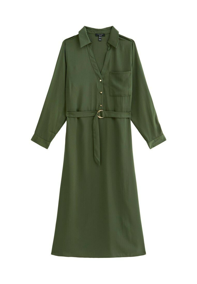 New Look Curves Blousejurk kaki
