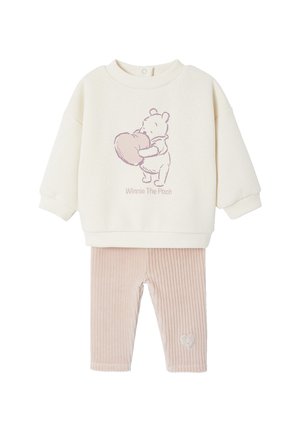 SET DISNEY WINNIE PUUH - Leggings - Trousers - vanille