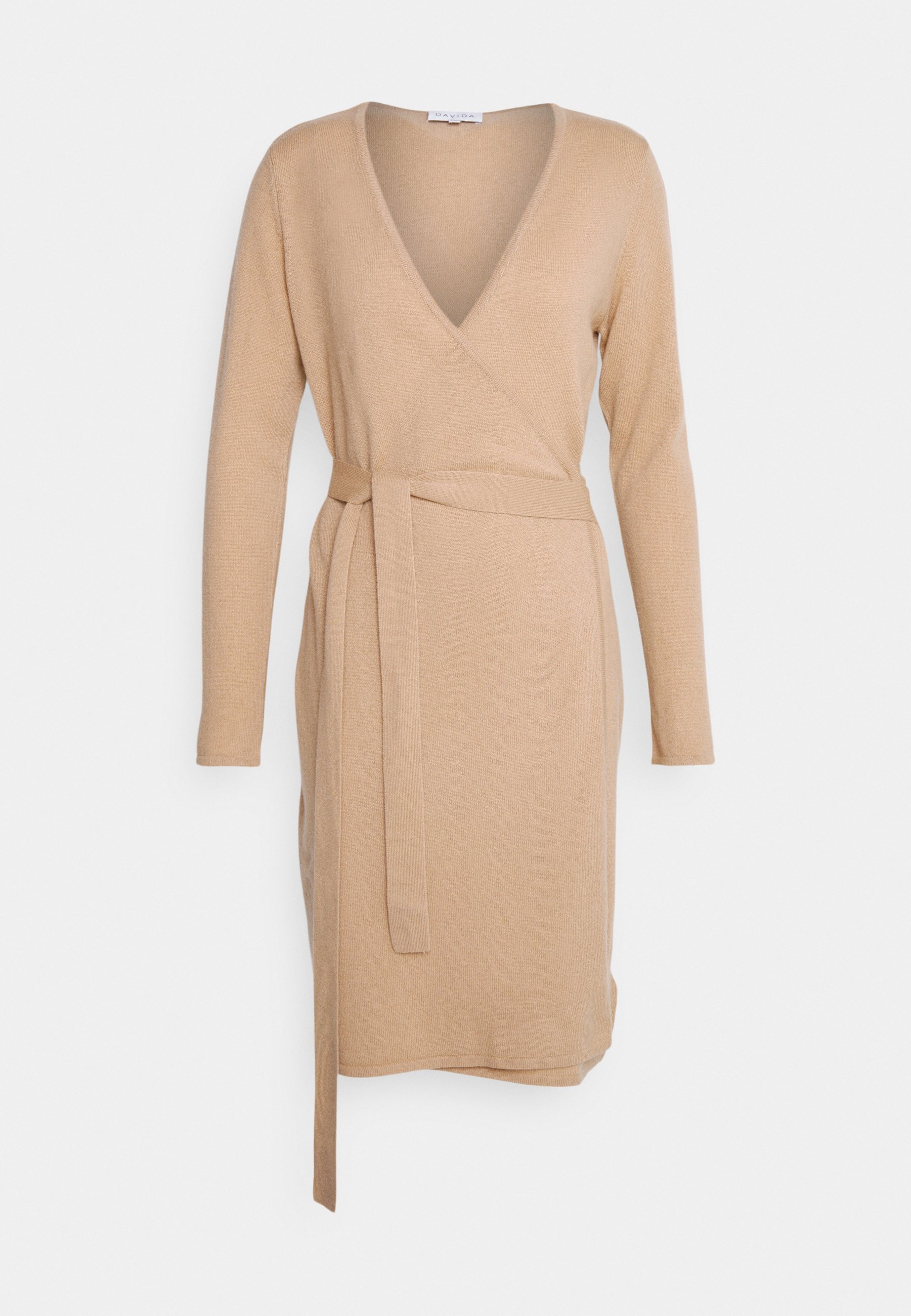Davida Cashmere WRAP OVER DRESS 