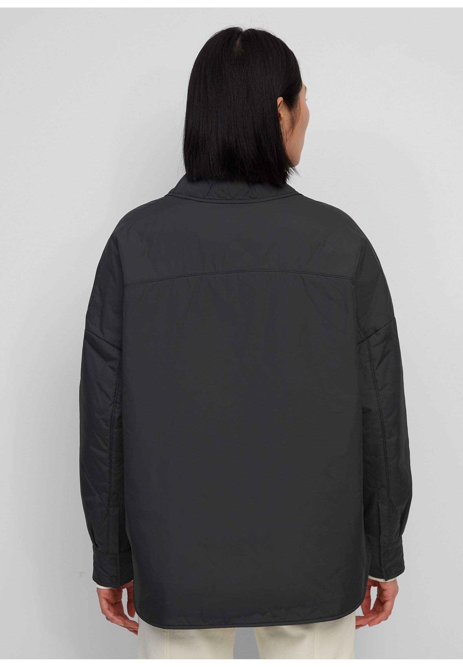 polo shirt with jacket
