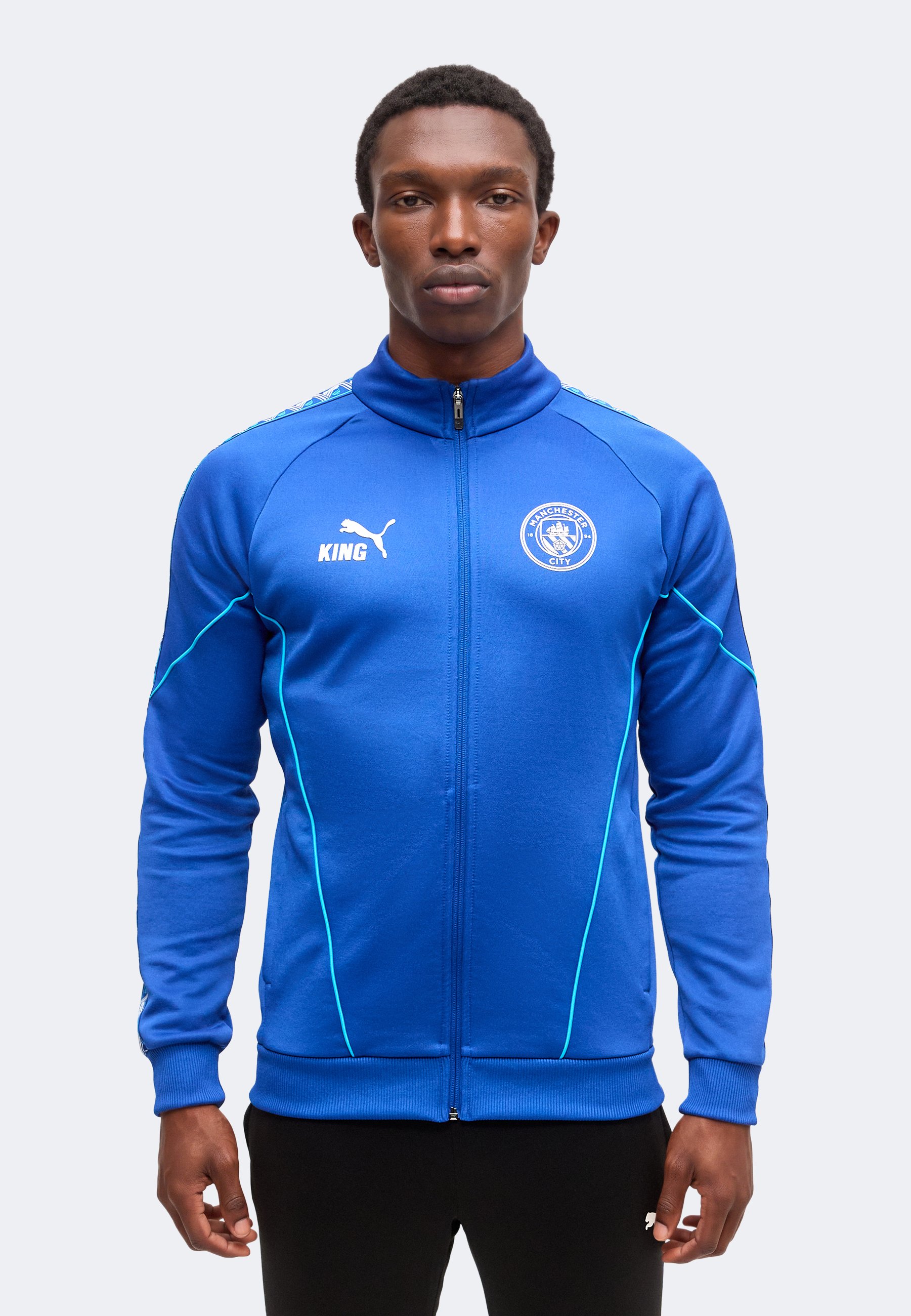 Puma MANCHESTER CITY FC KING ANTHEM JACKET - Club wear - speedy