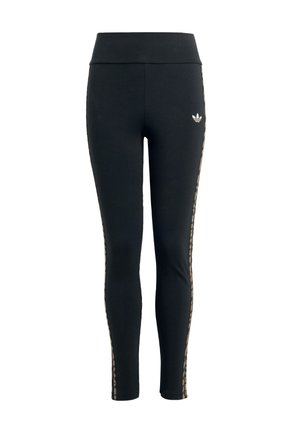 3 STRIPES  - Κολάν - Παντελόνια - black night brown