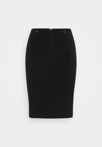 IDA MIDI SKIRT - Jupe crayon - jet black