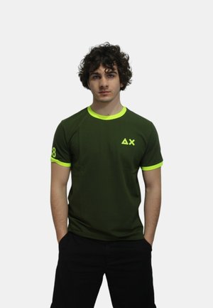 Sun68 T-shirt con stampa - verde