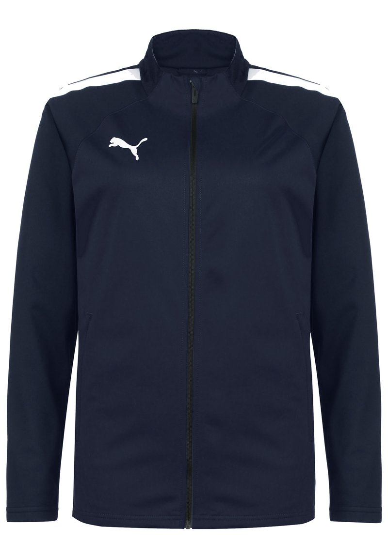 Puma - LIGA  - Veste de survêtement - peacoat/puma white, Agrandir