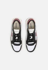 GANT KAZPAR - Sneaker low - black/white