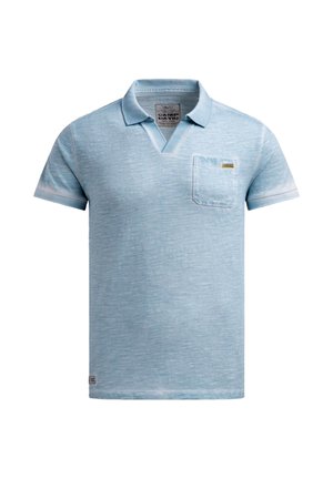 Camp David, CAMP DAVID POLOSHIRT DUNE CRUSHER KURZARMSHIRT MIT POLOKRAGEN - Poloshirt - hellblau