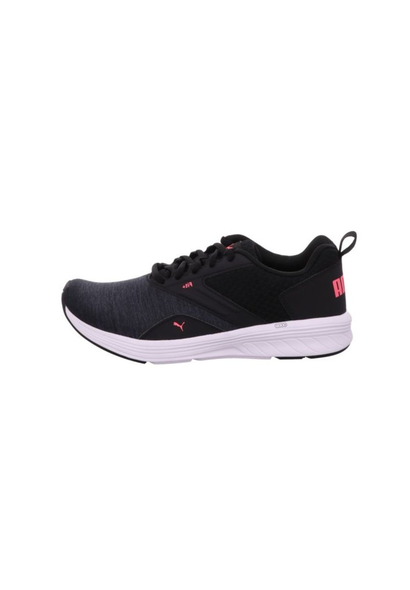 Puma NRGY COMET - Laufschuh Neutral - black/pink/grau - Zalando.de