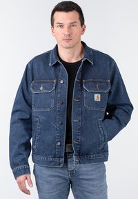 Carhartt WIP Teksajakk - blue stone washed