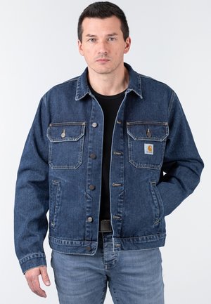 Carhartt WIP Džinsa auduma jaka - blue stone washed