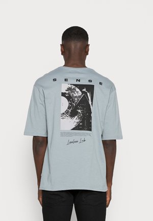 T-shirt med print - dark grey