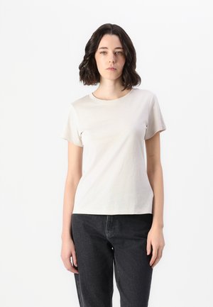 INSTITUTIONAL GRAPHIC SLIM TEE - Basic póló - moonbeam