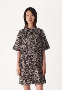 ONLY ONLANLIE DRESS  - Džinsinė suknelė - black/leo